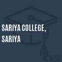 Sariya College, Sariya Logo