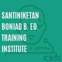 Santiniketan Boniad B. Ed. Training Institute Logo