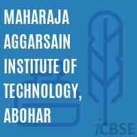 Maharaja Aggarsain Institute of Technology, Abohar Logo