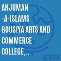 Anjuman -A-Islams Gousiya Arts and Commerce College, Ranebennur, Haveri Logo