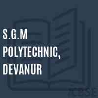 S.G.M Polytechnic, Devanur College Logo
