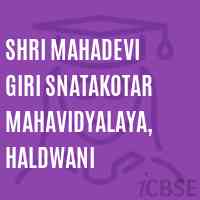Shri Mahadevi Giri Snatakotar Mahavidyalaya, Haldwani College Logo
