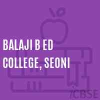 Balaji B Ed College, Seoni Logo