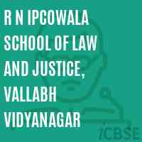 R N Ipcowala School of Law and Justice, Vallabh Vidyanagar Logo