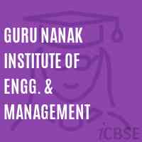 Guru nanak Institute of Engg. & Management Logo