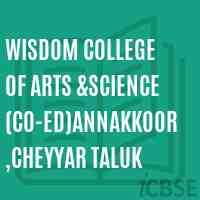 Wisdom College of Arts &Science (co-ed)Annakkoor,Cheyyar Taluk Logo
