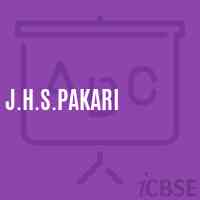J.H.S.Pakari Middle School Logo