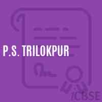 P.S. Trilokpur Primary School Logo