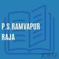 P.S.Ramvapur Raja Primary School Logo