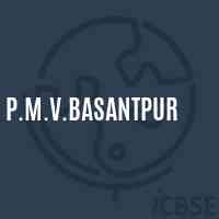 P.M.V.Basantpur Middle School Logo