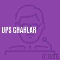 Ups Chahlar Middle School Logo