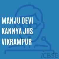 Manju Devi Kannya Jhs Vikrampur School Logo