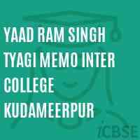 Yaad Ram Singh Tyagi Memo Inter College Kudameerpur Senior Secondary School Logo