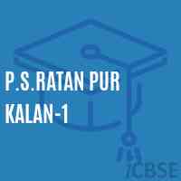 P.S.Ratan Pur Kalan-1 Primary School Logo
