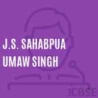 J.S. Sahabpua Umaw Singh Middle School Logo