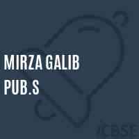 Mirza Galib Pub.S Primary School Logo