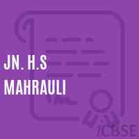 Jn. H.S Mahrauli Middle School Logo