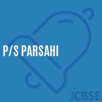 P/s Parsahi Primary School Logo
