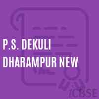 P.S. Dekuli Dharampur New Primary School Logo