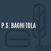 P.S. Baghi Tola Primary School Logo