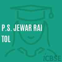 P.S. Jewar Rai Tol Primary School Logo