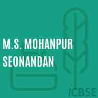 M.S. Mohanpur Seonandan Middle School Logo