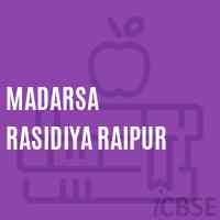 Madarsa Rasidiya Raipur Middle School Logo