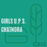 Girls U.P.S. Chatnora Middle School Logo