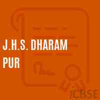 J.H.S. Dharam Pur Middle School Logo