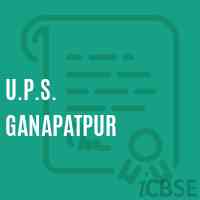 U.P.S. Ganapatpur Middle School Logo