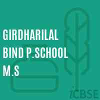 Girdharilal Bind P.School M.S Logo