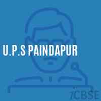 U.P.S Paindapur Middle School Logo