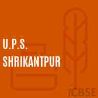 U.P.S. Shrikantpur Middle School Logo