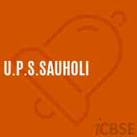 U.P.S.Sauholi Middle School Logo