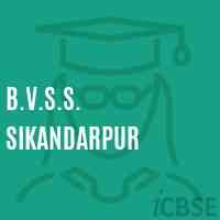B.V.S.S. Sikandarpur Middle School Logo