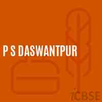 P S Daswantpur Primary School Logo