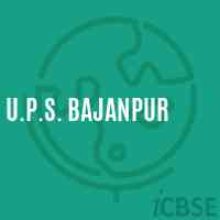 U.P.S. Bajanpur Middle School Logo