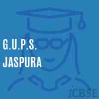 G.U.P.S. Jaspura Middle School Logo