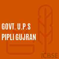 Govt. U.P.S Pipli Gujran Middle School Logo