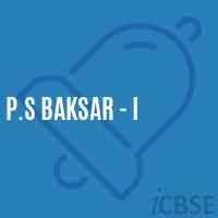 P.S Baksar - I Primary School Logo