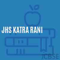 Jhs Katra Rani Middle School Logo