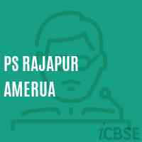 Ps Rajapur Amerua Primary School Logo