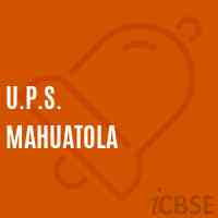 U.P.S. Mahuatola Middle School Logo