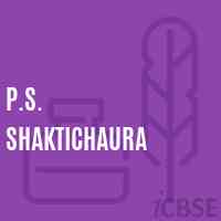 P.S. Shaktichaura Primary School Logo