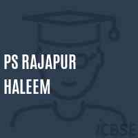 Ps Rajapur Haleem Primary School Logo