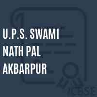 U.P.S. Swami Nath Pal Akbarpur Middle School Logo