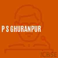 P S Ghuranpur Primary School Logo