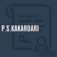 P.S.Kakardari Primary School Logo