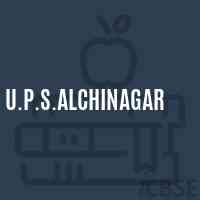 U.P.S.Alchinagar Middle School Logo