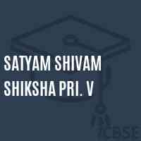 Satyam Shivam Shiksha Pri. V Primary School Logo